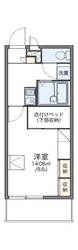 レオパレスアルモニ２番館の物件間取画像